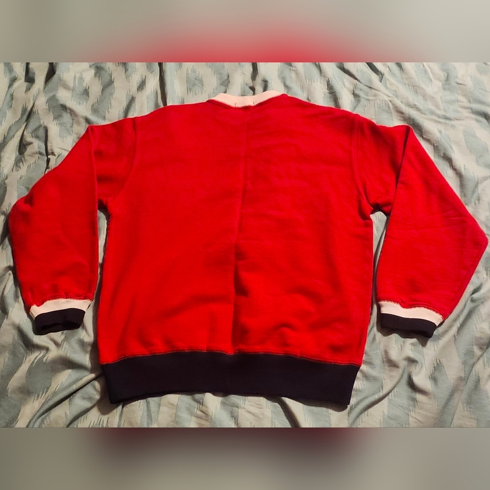 Vintage Rare 90s Nautica Sport Pullover Sweatshirt Men's‎ Size Medium - Picture 5 of 5